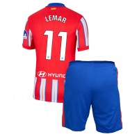 Camisa de time de futebol Atletico Madrid Thomas Lemar #11 Replicas 1º Equipamento Infantil 2024-25 Manga Curta (+ Calças curtas)